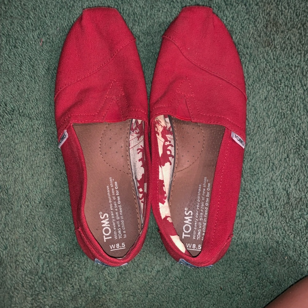 toms canvas slip on